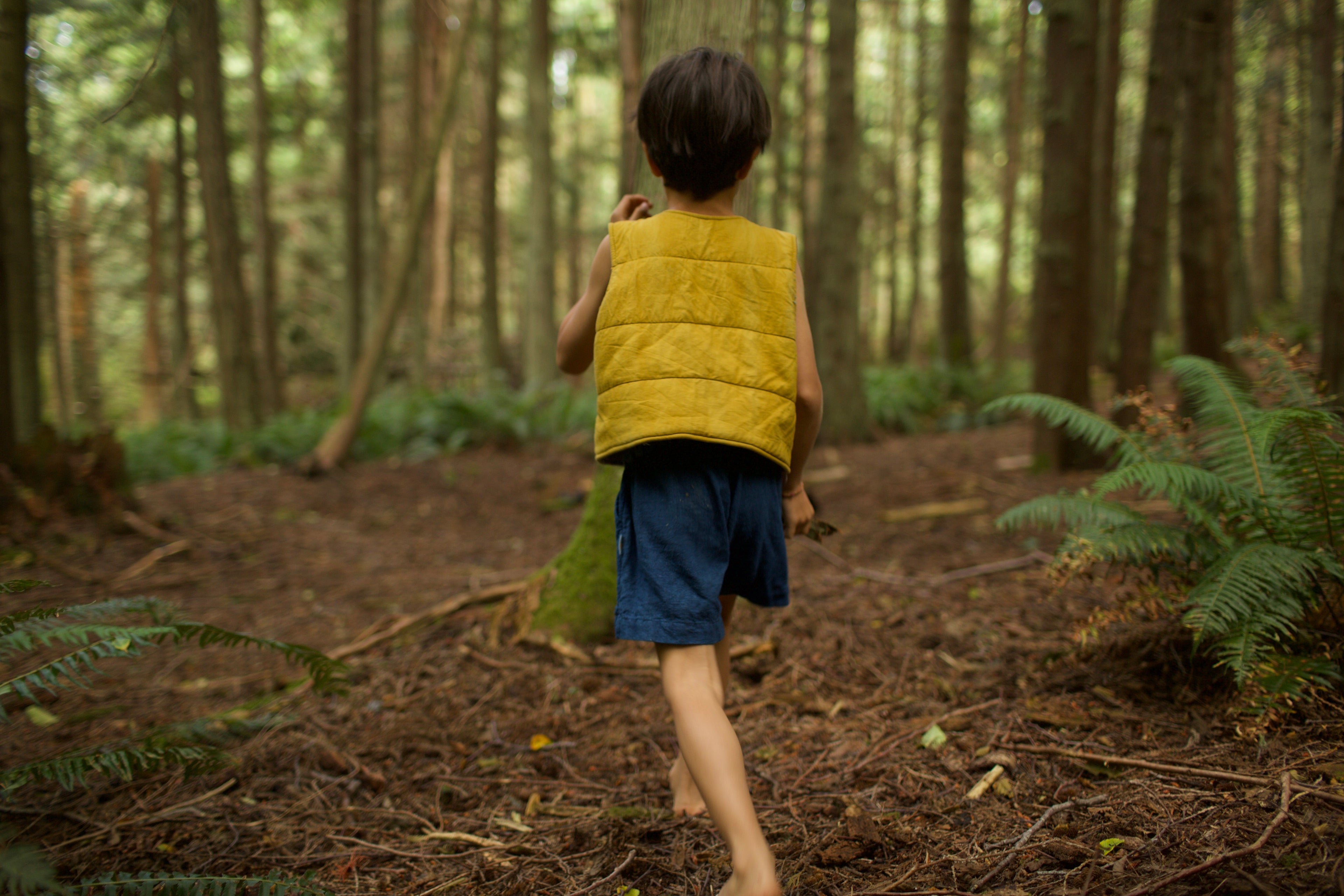 Kids Raw Silk Shorts