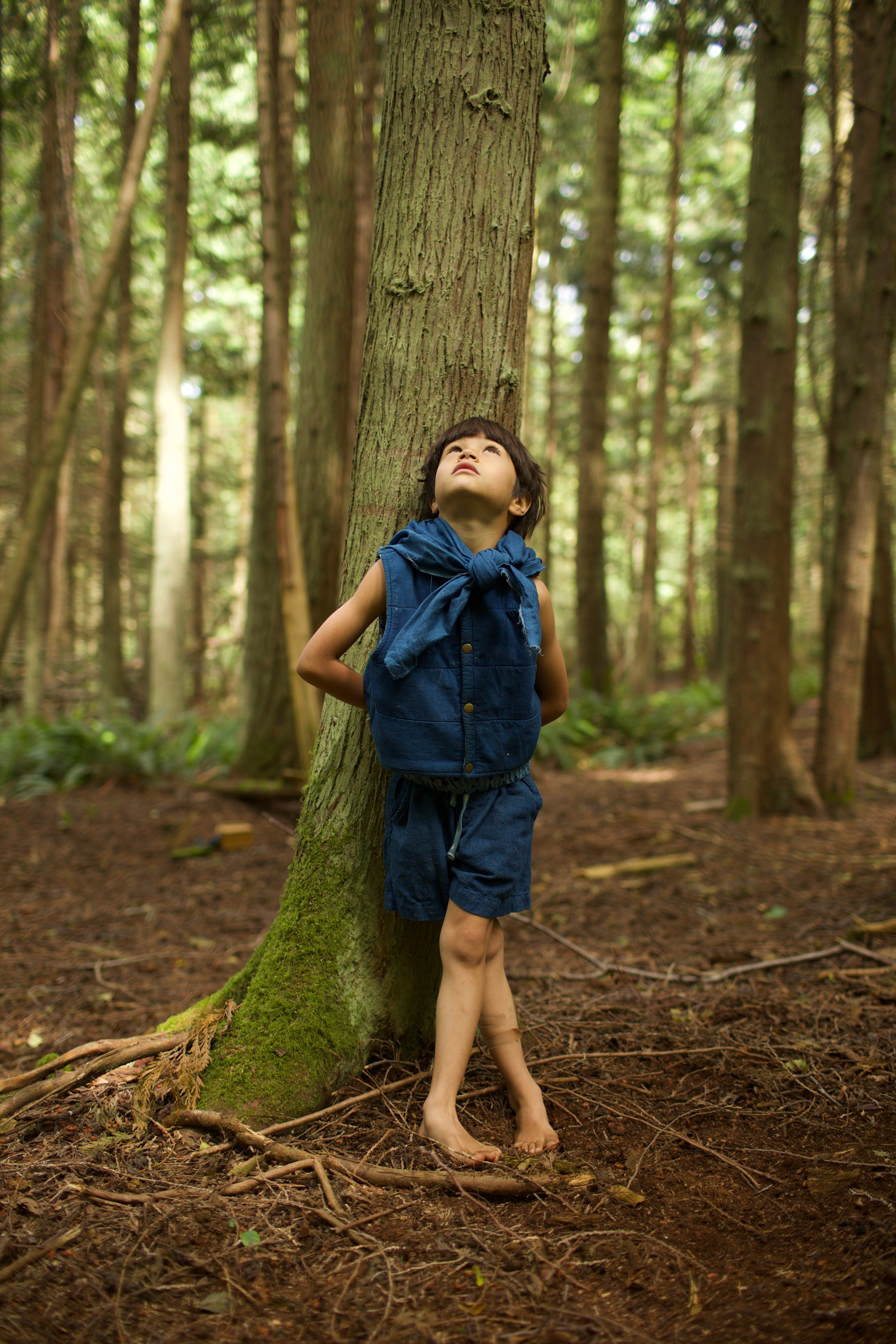 Kids Raw Silk Shorts