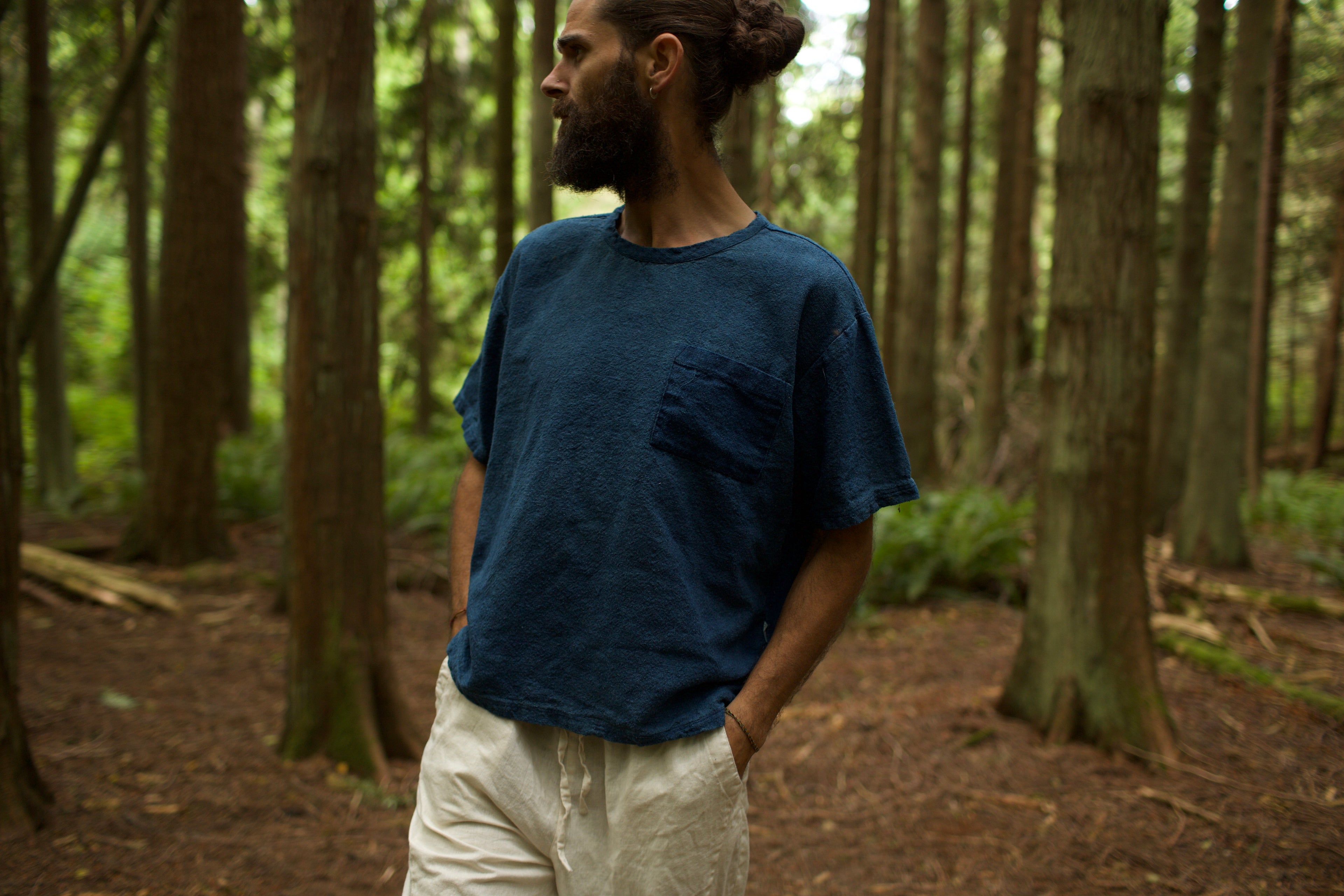 Men’s Raw Silk Tee